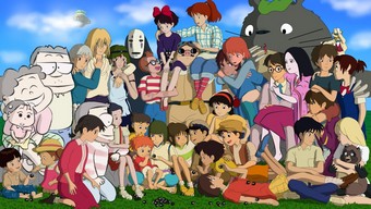 ghibli studio, when marnie was there, from up on poppy hill, the secret world of arrietty, tales from earthsea, the cat returns, my neighbors the yamadas, pom poko, only yesterday