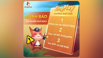 zingplay, cảnh báo lừa đảo, lua dao zingplay