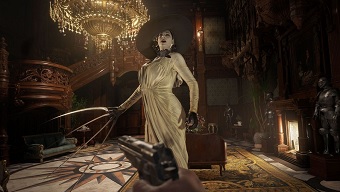game kinh dị, capcom, resident evil, game pc/console, ma cà rồng, resident evil village, game kinh dị 2021, game pc/console 2021, lady dimitrescu, lâu đài dimitrescu