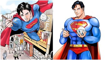 superman, dc comics, superman vs. food: meal for one, superman vs. meshi: superman no hitori meshi, kodansha