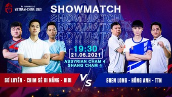 đế chế, chim sẻ đi nắng, lịch thi đấu, aoe tournament 2vs2 vietnam - china 2021