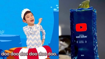 youtube, baby shark, nút ruby