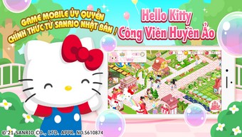 hello kitty, hello kitty công viên huyền ảo, sarino, tải hello kitty công viên huyền ảo, hướng dẫn hello kitty công viên huyền ảo, cộng đồng hello kitty công viên huyền ảo, game hello kitty