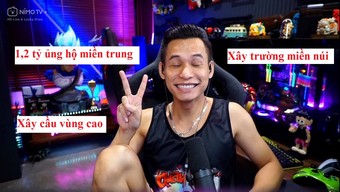 streamer, từ thiện, mixi gaming, độ mixi, sao kê, thủy tiên, công vinh