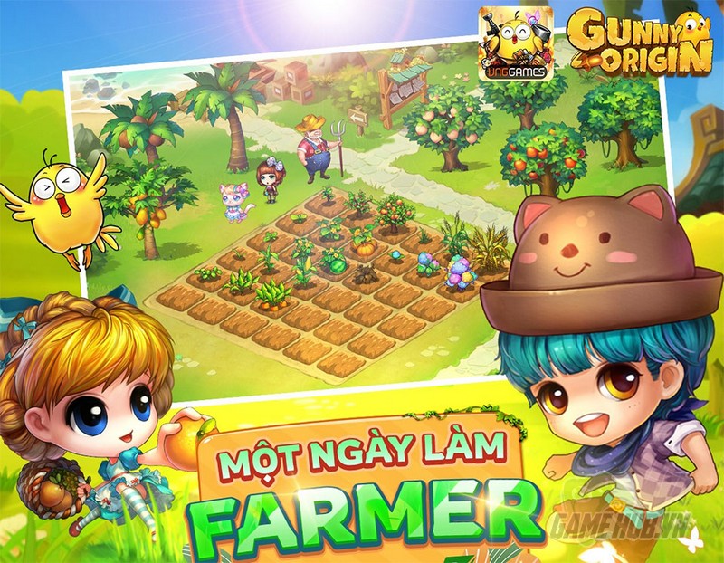 Một ngày làm farmer ở Gunny Origin