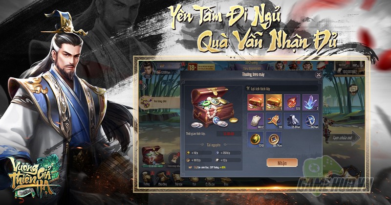 Vào game Vương Giả Thiên Hạ cầm ngay Tướng đỏ, nhặt KNB vô hạn!