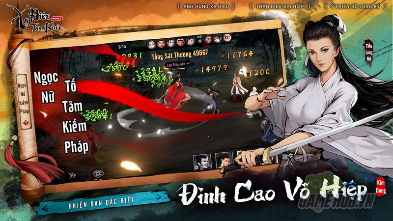 Chơi ngay game đứng top Appstore suốt tuần qua – Xạ Điêu Tam Khúc Mobile