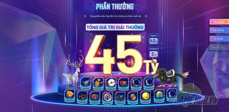 Sàn đấu sắc đẹp lớn nhất làng game Việt - Miss & Mister VLTK 2022 trở lại với giải thưởng 45 tỷ VNĐ
