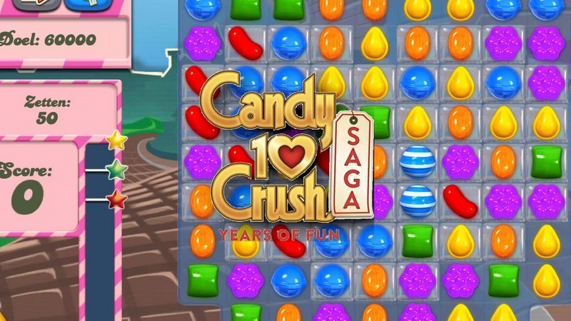 Trò chơi gây nghiện Candy Crush Saga tròn 10 tuổi
