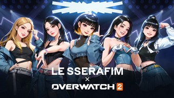 blizzard, overwatch 2, nhóm nhạc k-pop, crossover, collab, le sserafim