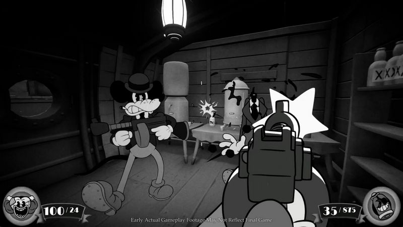 Mouse: Game FPS kết hợp phong cách hoạt hình Disney những năm 1930 và phim Noir hé lộ ngày ra mắt