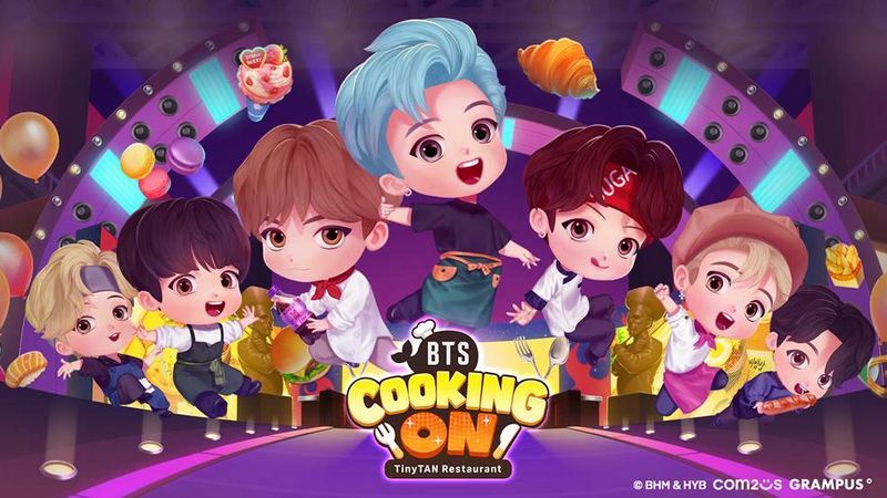 bts cooking on, tinytan, bts cooking on: tinytan restaurant