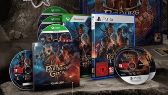 xbox, larian studios, phiên bản deluxe, baldur's gate 3, 4 đĩa cài