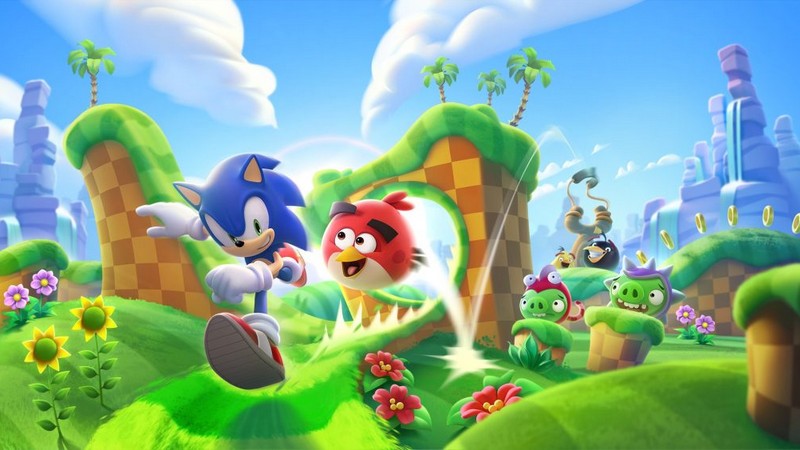 angry birds, angry birds friends, sega, sonic, rovio, sonic dash, angry birds 2, sonic the hedgehog, sonic forces, angry birds dream blast